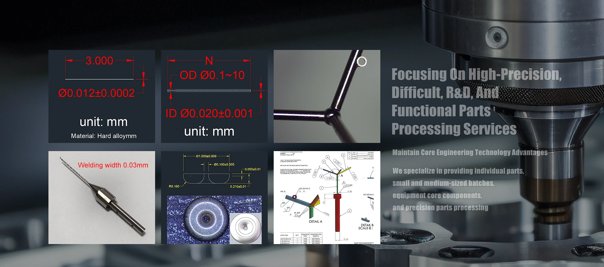 Fabbrica cinese di lavorazione ad alta precisione