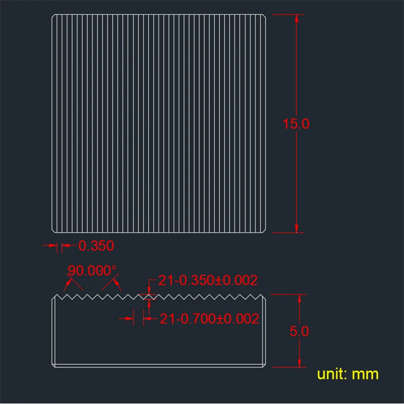 Lavorazione con tolleranze strette